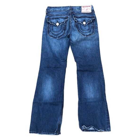 Vintage True Religion Jeans Size 32 BILLY GIANT BIG T Blue - Picture 8 of 8